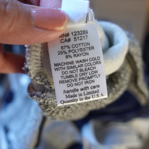 Michael Lauren Women's Grey Warren Joggers size XS NWT Cotton Blend - Picture 5 of 8